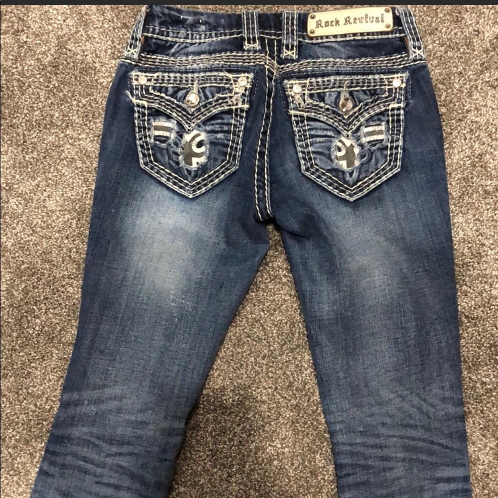 Rock revival skinny jeans